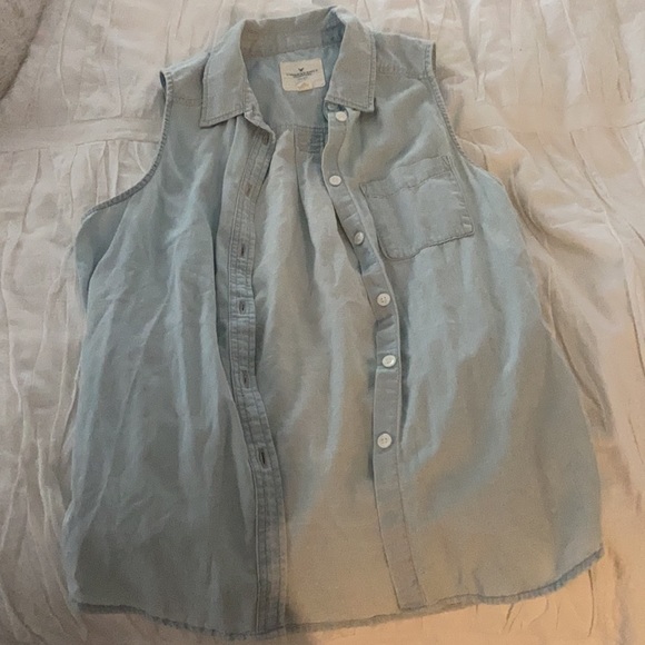 American eagle jean cut off flannel - Picture 2 of 3